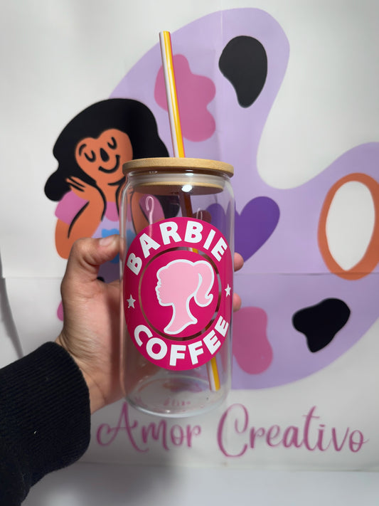 🎀 BARBIE GLASS CUP 🎀SALE