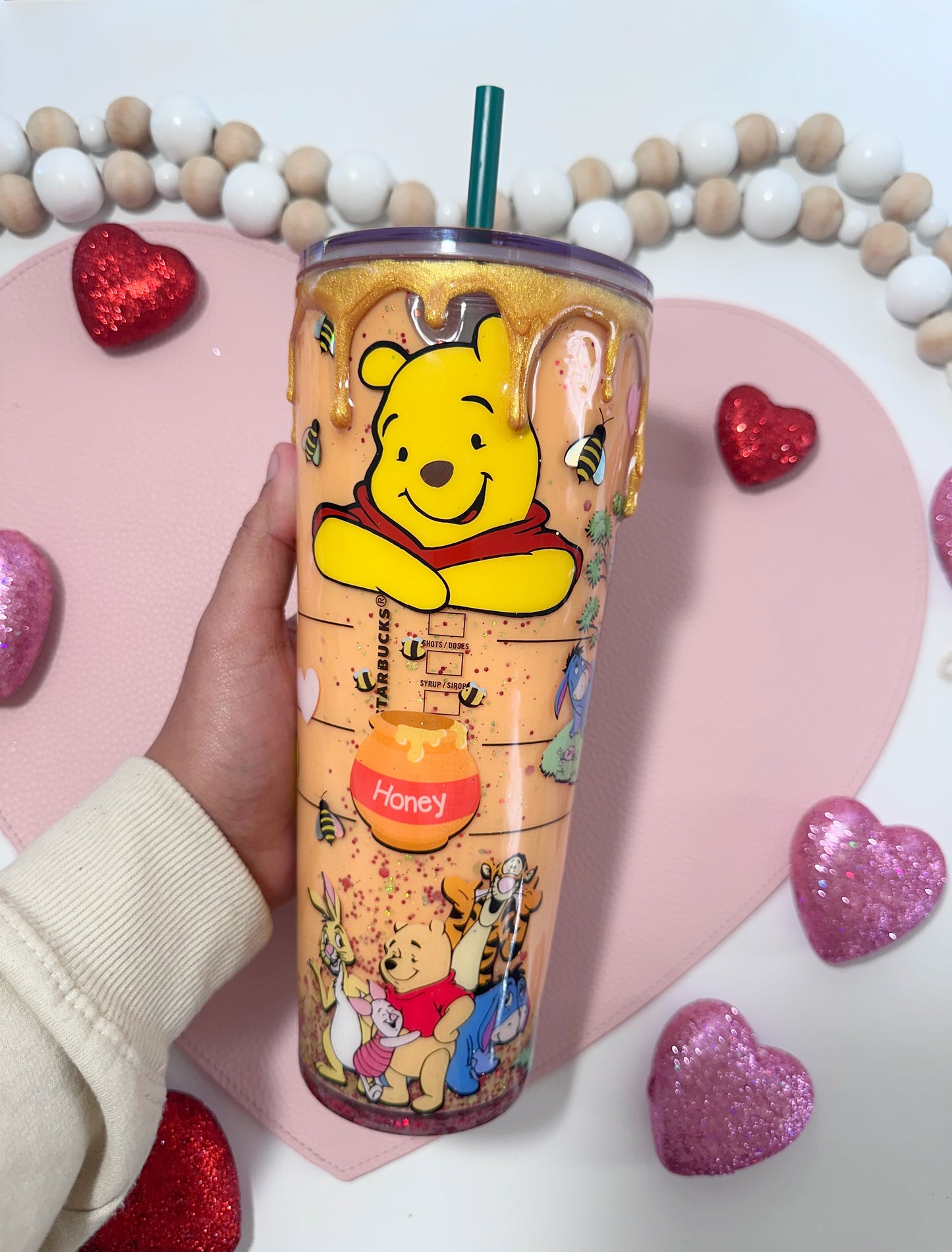 Winnie Phoo Starbucks Cup 24onz